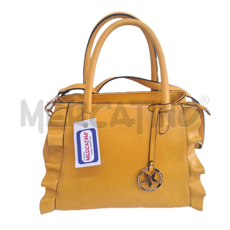 BORSA DONNA PRIMADONNA GIALLO ROUCHES | Mercatino dell'Usato Ottaviano 1