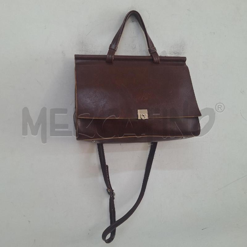 BORSA DONNA SASCH MARRONE | Mercatino dell'Usato Ottaviano 3