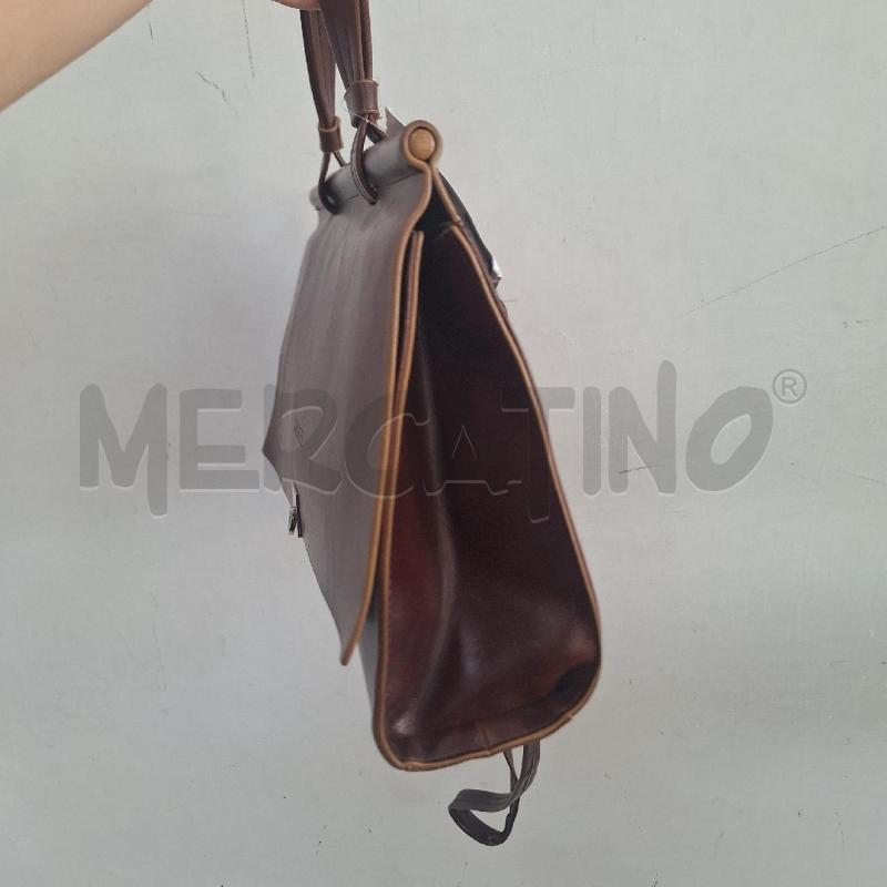 BORSA DONNA SASCH MARRONE | Mercatino dell'Usato Ottaviano 4