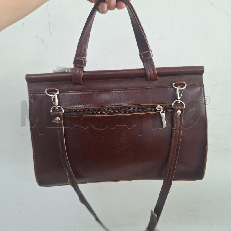 BORSA DONNA SASCH MARRONE | Mercatino dell'Usato Ottaviano 5