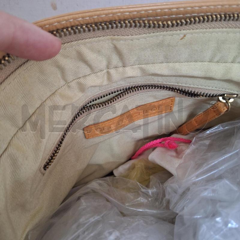 BORSA DONNA SEE BY CHLOE MARRONCINO INSERTI E MANICI PELLE | Mercatino dell'Usato Ottaviano 4