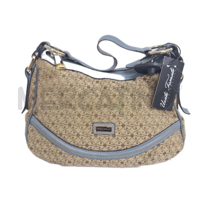BORSETTA DONNA COCCINELLE BEIGE CELESTE | Mercatino dell'Usato Ottaviano 1