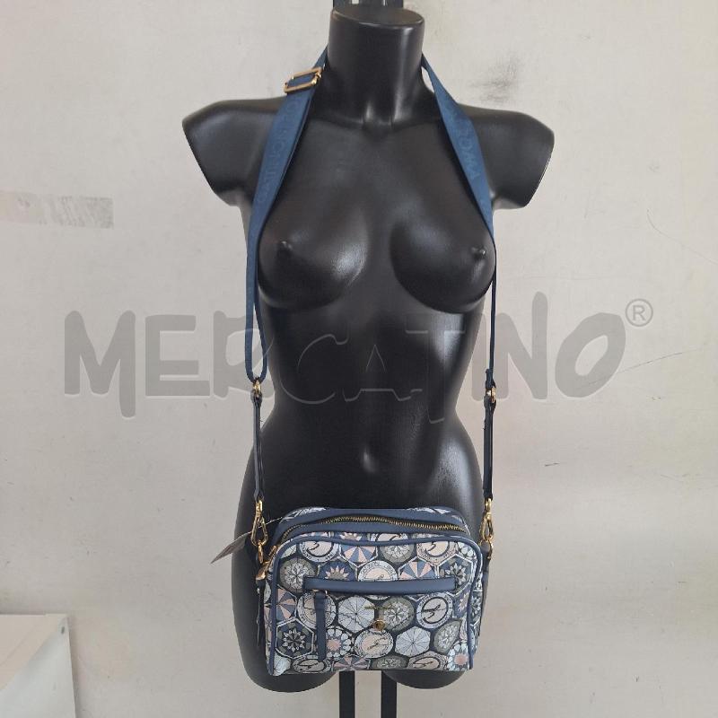 BORSETTA DONNA GATTINONI BLU TRACOLLA FANTASIA | Mercatino dell'Usato Ottaviano 3