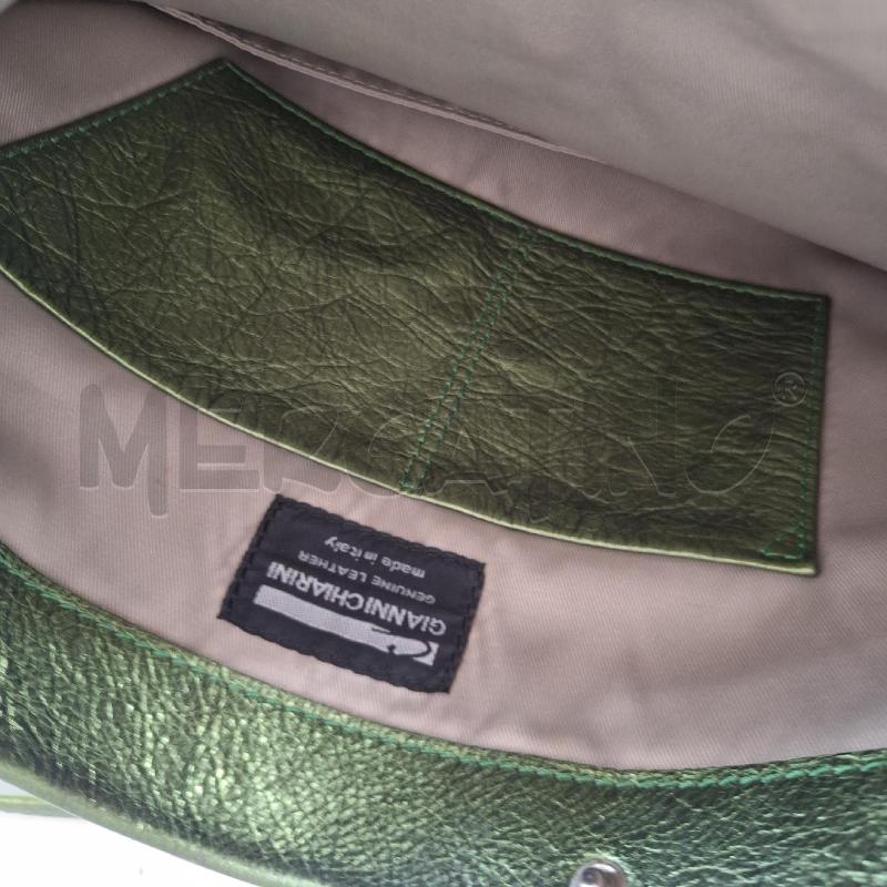 BORSETTA DONNA GIANNI CHIARINI VERDE  | Mercatino dell'Usato Ottaviano 3