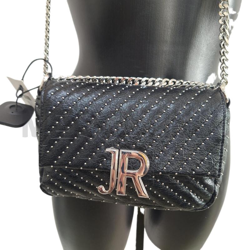 BORSETTA DONNA JOHN RICHMOND NERO BORCHIETTE CATENA | Mercatino dell'Usato Ottaviano 1