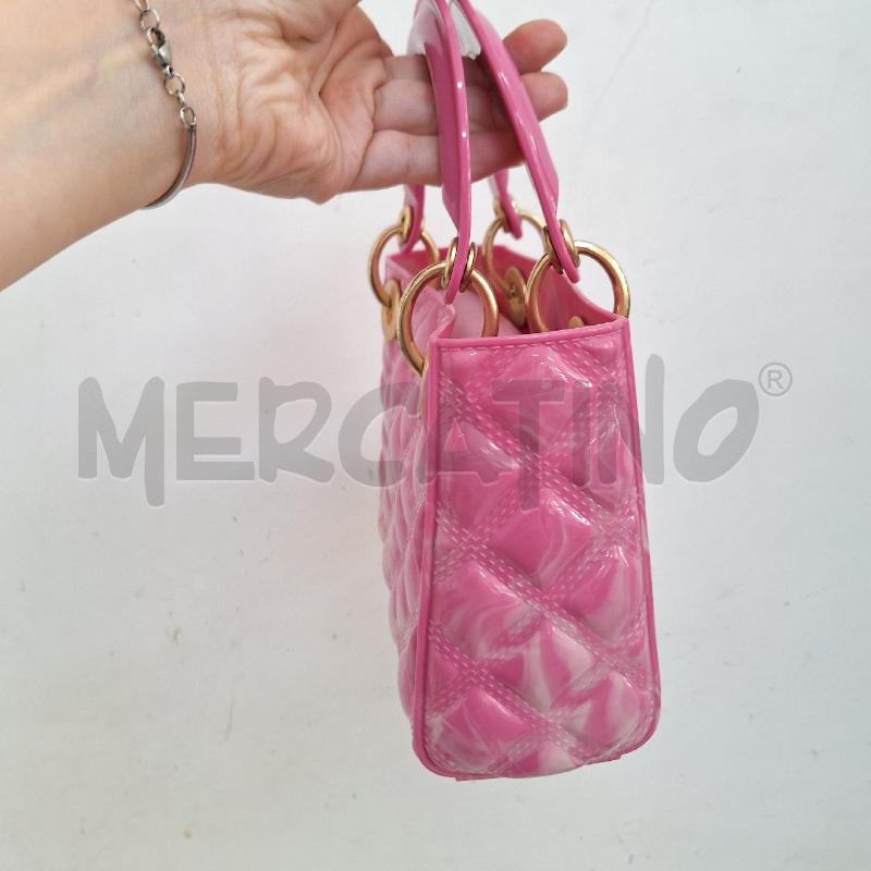 BORSETTA DONNA MARC ELLIS ROSA BIANCO EFFETTO SFUMATO | Mercatino dell'Usato Ottaviano 3