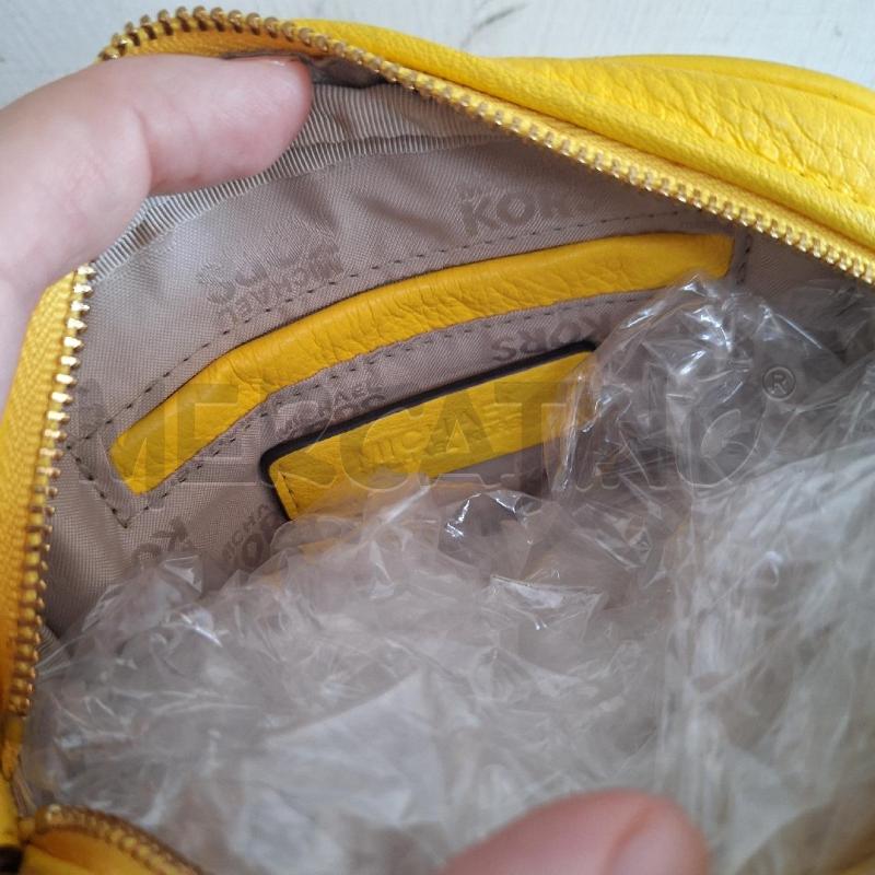 BORSETTA DONNA MICHAEL MICHAEL KORS GIALLO | Mercatino dell'Usato Ottaviano 3