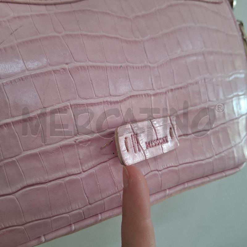 BORSETTA DONNA MISSONI ROSA TRACOLLA | Mercatino dell'Usato Ottaviano 3