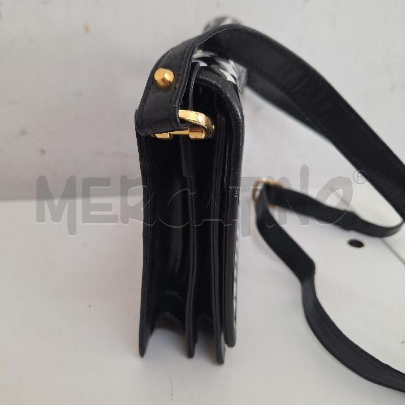 BORSETTA DONNA OLIVEIRA SCACCHI BIANCO NERO | Mercatino dell'Usato Ottaviano 4