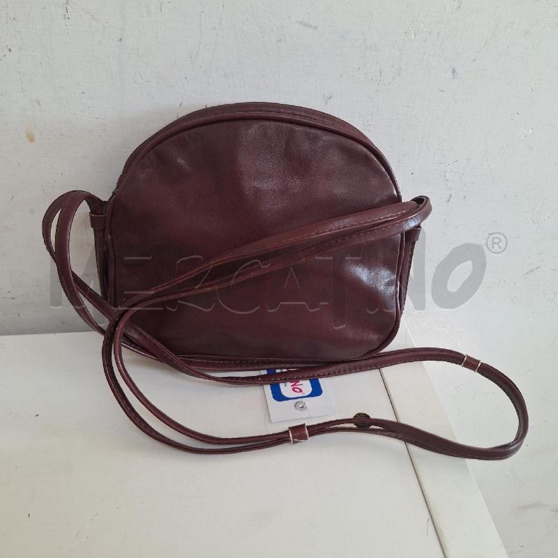 BORSETTA DONNA PELLETTERIE TATIANA BORDEAUX INTRECCIO | Mercatino dell'Usato Ottaviano 3