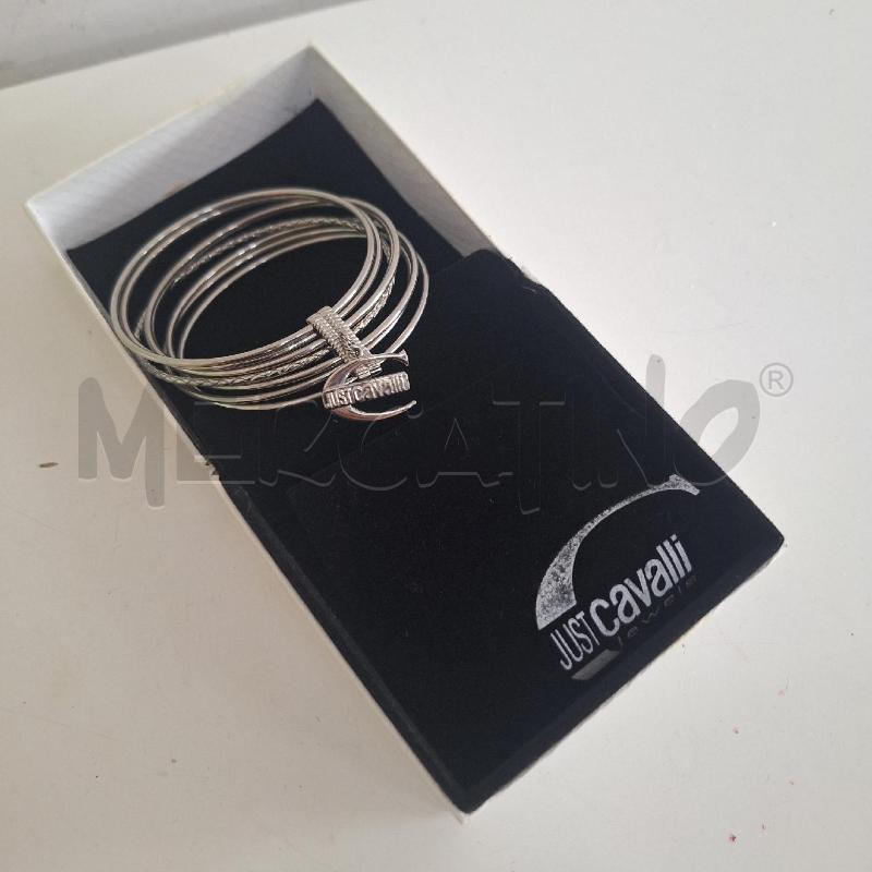 BRACCIALE JUSTCAVALLI JEWELS ARGENTATO | Mercatino dell'Usato Ottaviano 4