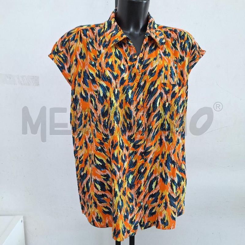 CAMICIA DONNA JOHN RICHMOND ARANCIONE FANTASIA | Mercatino dell'Usato Ottaviano 2