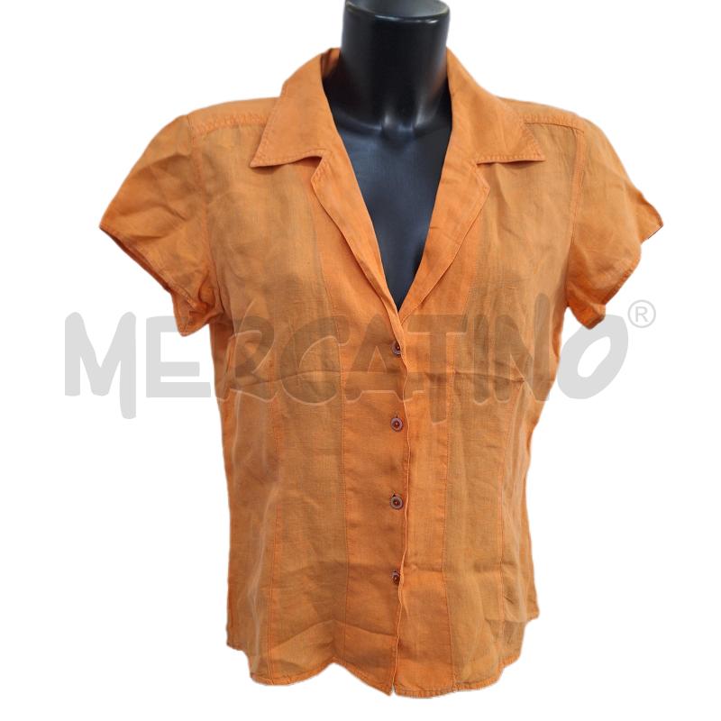 CAMICIA DONNA MARELLA ARANCIONE LINO | Mercatino dell'Usato Ottaviano 1