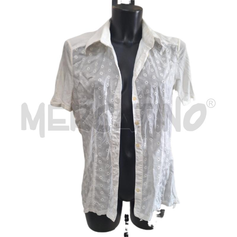 CAMICIA DONNA MARELLA BIANCO FIORI SANG | Mercatino dell'Usato Ottaviano 1