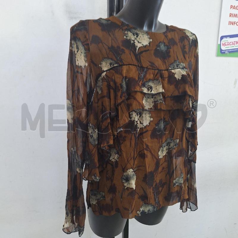 CAMICIA DONNA OTTODAME OTTOD'AME MARRONE NUOVO | Mercatino dell'Usato Ottaviano 3