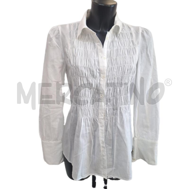 CAMICIA DONNA PENNYBLACK BIANCO DRAPPEGGIATO | Mercatino dell'Usato Ottaviano 1