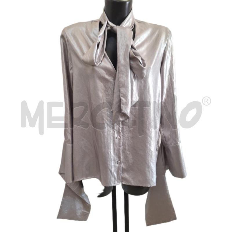 CAMICIA DONNA TOPSHOP ARGENTATO  | Mercatino dell'Usato Ottaviano 1