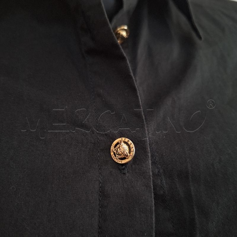 CAMICIA DONNA VERSACE JEANS COUTURE NERO | Mercatino dell'Usato Ottaviano 2