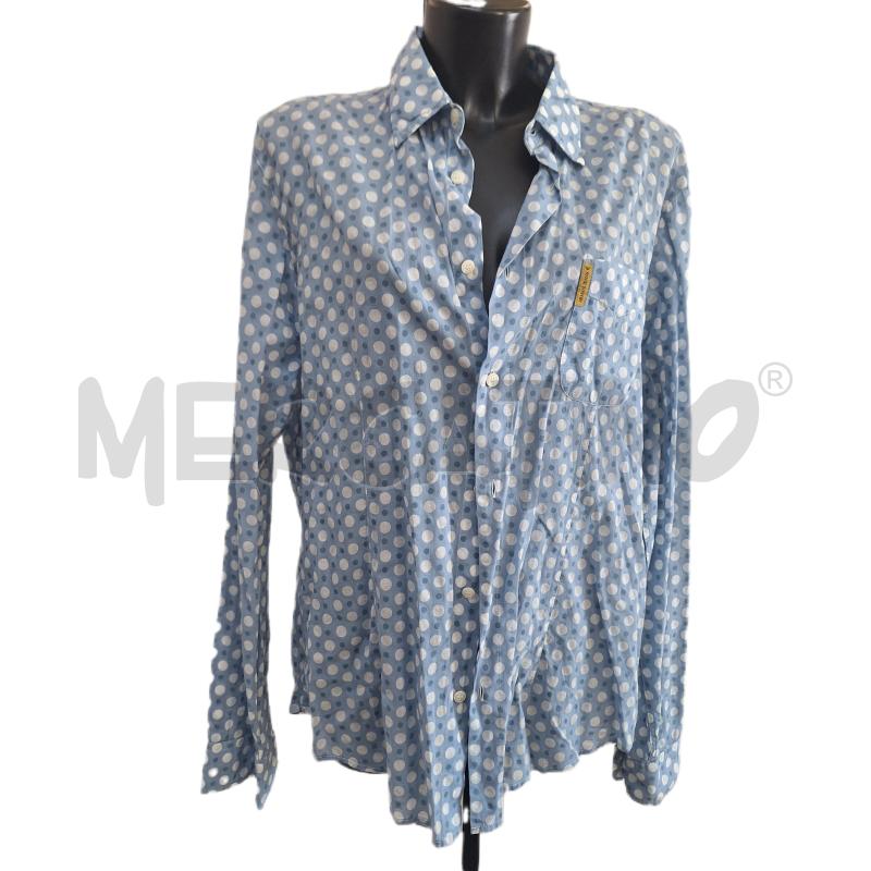CAMICIA UOMO ARMANI JEANS CELESTE POIS | Mercatino dell'Usato Ottaviano 1