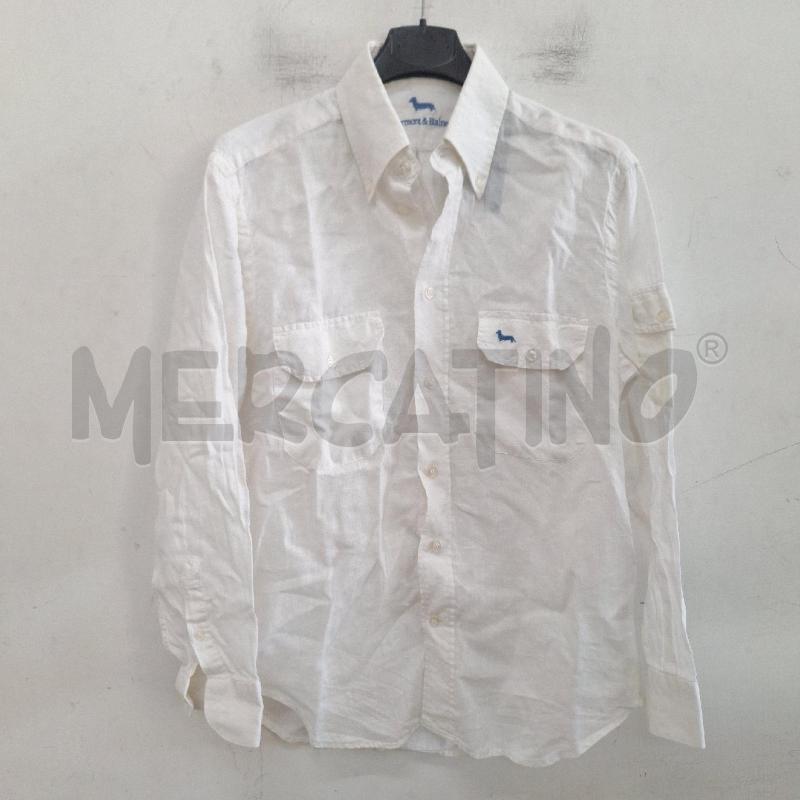 CAMICIA UOMO HARMONT&BLAINE BIANCO  | Mercatino dell'Usato Ottaviano 2