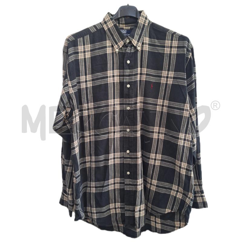 CAMICIA UOMO POLO BY RALPH LAUREN GRIGIO QUADRETTI | Mercatino dell'Usato Ottaviano 1