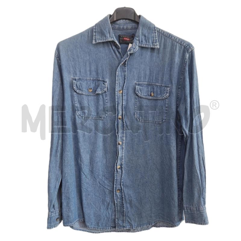 CAMICIA UOMO WRANGLER DENIM  | Mercatino dell'Usato Ottaviano 1