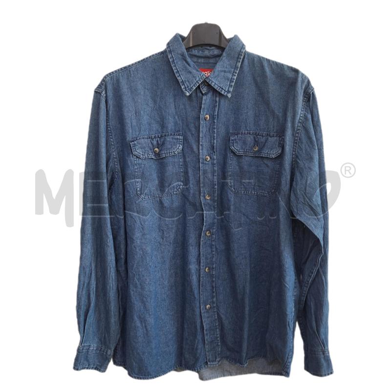 CAMICIA UOMO WRANGLER DENIM  | Mercatino dell'Usato Ottaviano 1