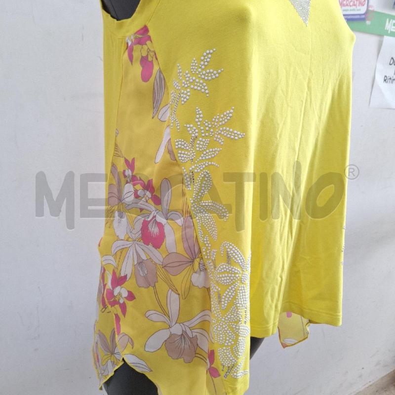 CANOTTA DONNA VDP GIALLO FIORI | Mercatino dell'Usato Ottaviano 3