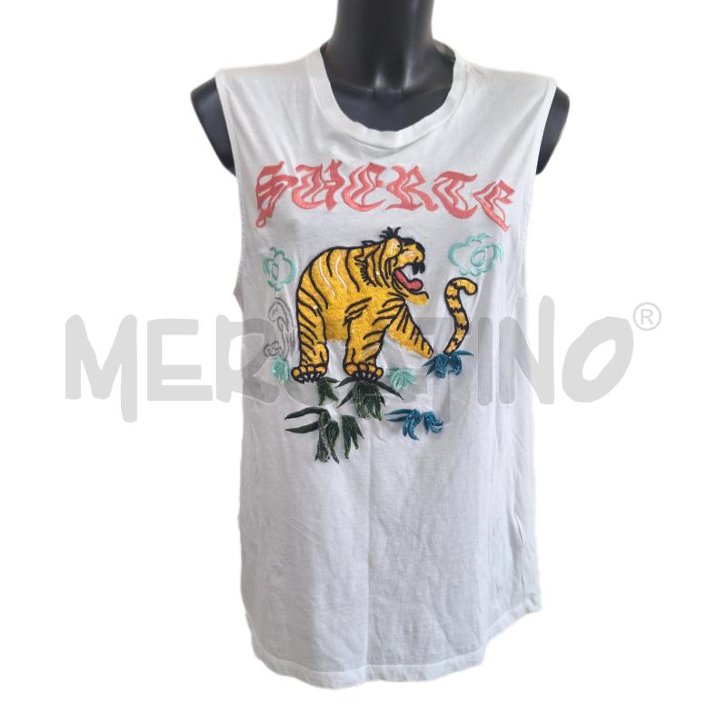 CANOTTA UOMO MARCELO BURLON TIGRE | Mercatino dell'Usato Ottaviano 1
