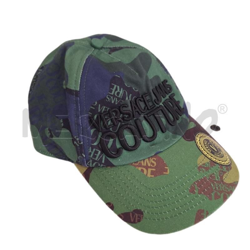 CAPPELLO UOMO VERSACE JEANS COUTURE VERDE BLU | Mercatino dell'Usato Ottaviano 1