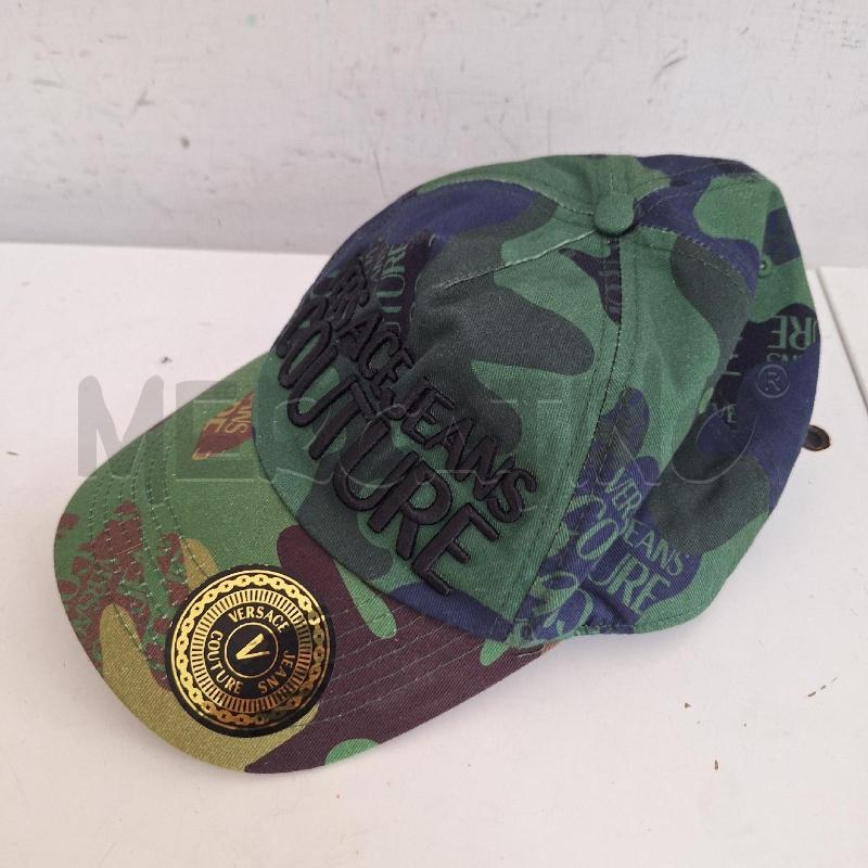 CAPPELLO UOMO VERSACE JEANS COUTURE VERDE BLU | Mercatino dell'Usato Ottaviano 3