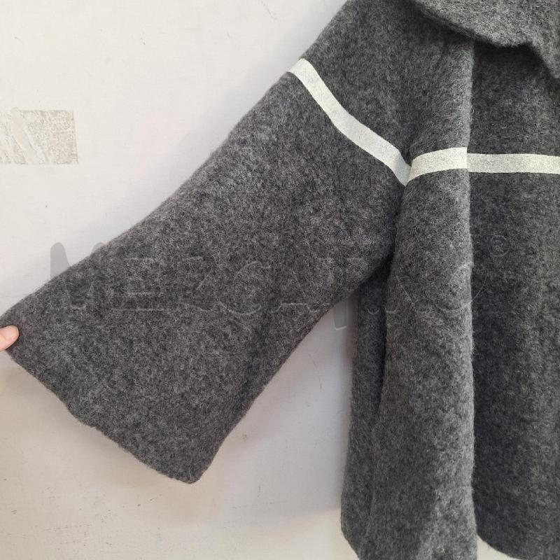 CAPPOTTINO BAMBINA DOUDOU GRIGIO RIGA BIANCA | Mercatino dell'Usato Ottaviano 4