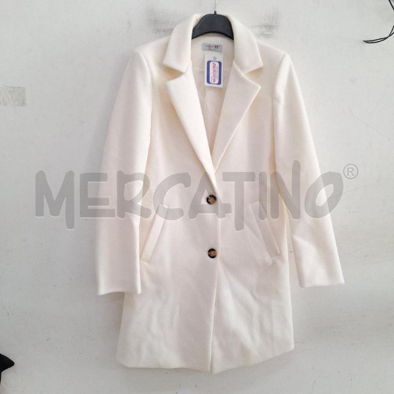 CAPPOTTO DONNA 3Y PANNA DUE BOTTONI | Mercatino dell'Usato Ottaviano 2