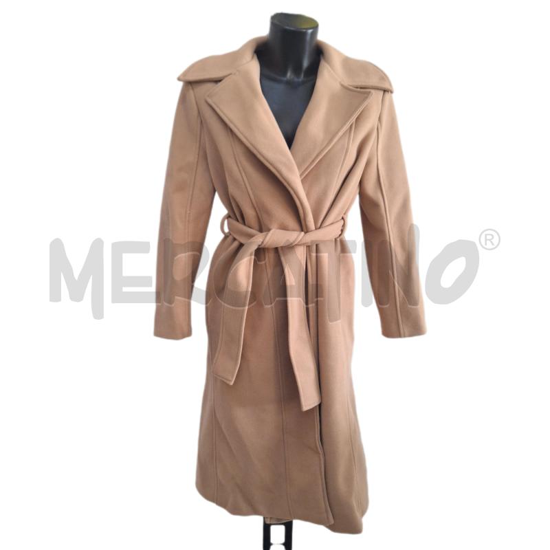 CAPPOTTO DONNA LUMINA BEIGE LUNGO CINTA | Mercatino dell'Usato Ottaviano 1