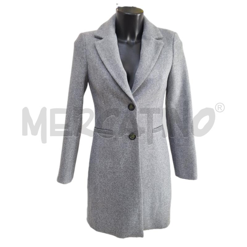 CAPPOTTO DONNA SANDRO FERRONE GRIGIO DUE BOTTONI | Mercatino dell'Usato Ottaviano 1