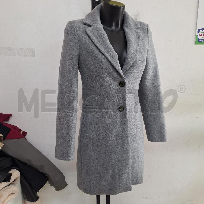 CAPPOTTO DONNA SANDRO FERRONE GRIGIO DUE BOTTONI | Mercatino dell'Usato Ottaviano 2