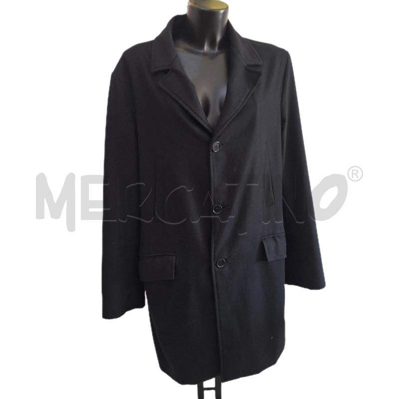 CAPPOTTO UOMO ADHOC NERO  | Mercatino dell'Usato Ottaviano 1