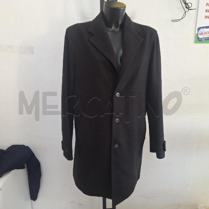 CAPPOTTO UOMO EMILIO PADELLA NERO | Mercatino dell'Usato Ottaviano 2