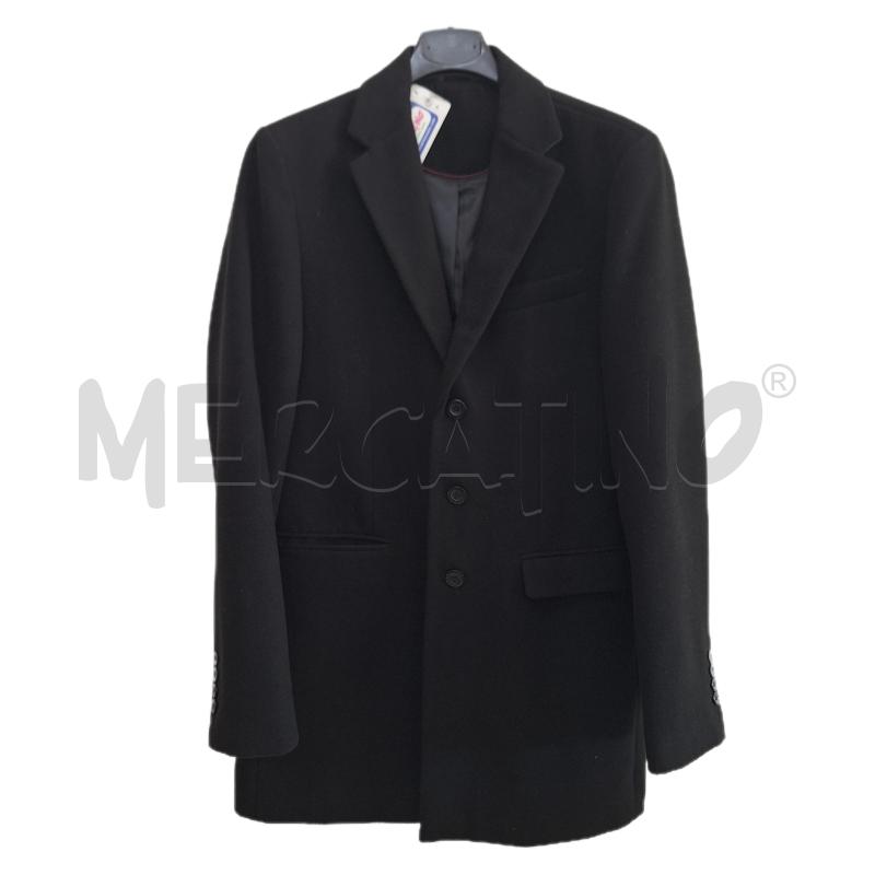 CAPPOTTO UOMO SOTTOTONO NERO | Mercatino dell'Usato Ottaviano 1