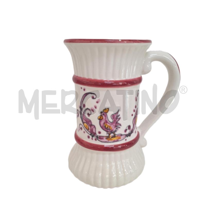 CARAFFA PZ. 4 BIANCO VIOLA GIALLO  | Mercatino dell'Usato Ottaviano 1