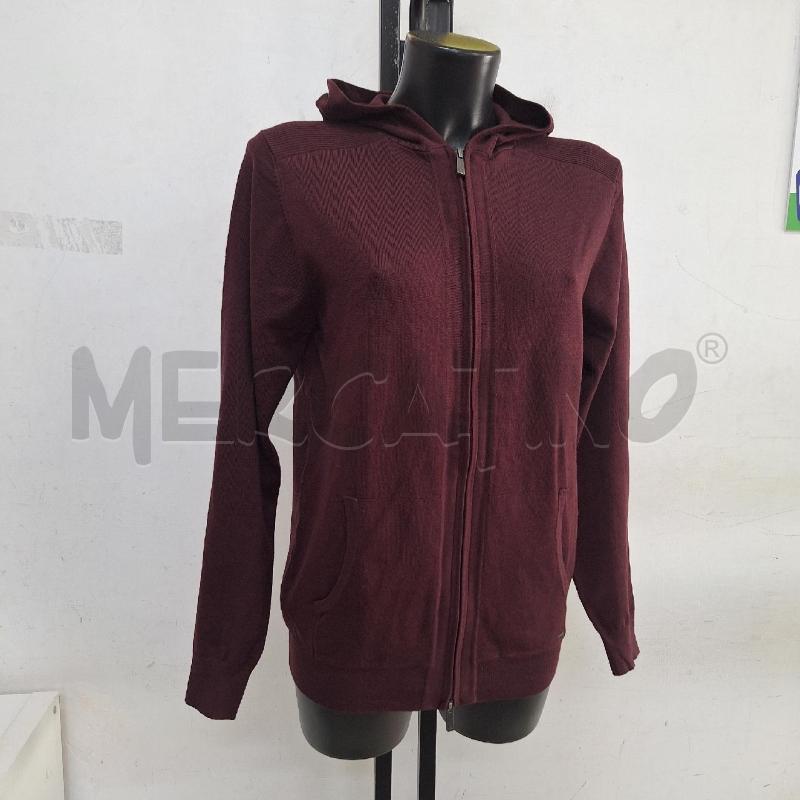 CARDIGAN UOMO LIUJO UOMO BORDEAUX CAPPUCCIO | Mercatino dell'Usato Ottaviano 2