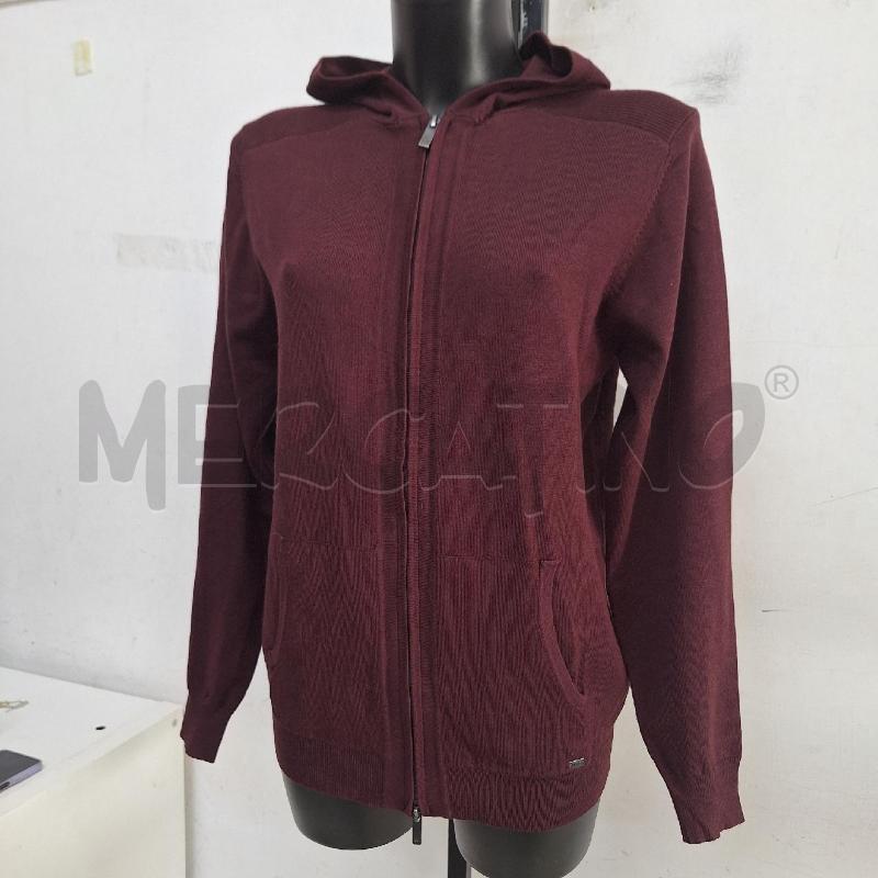 CARDIGAN UOMO LIUJO UOMO BORDEAUX CAPPUCCIO | Mercatino dell'Usato Ottaviano 3