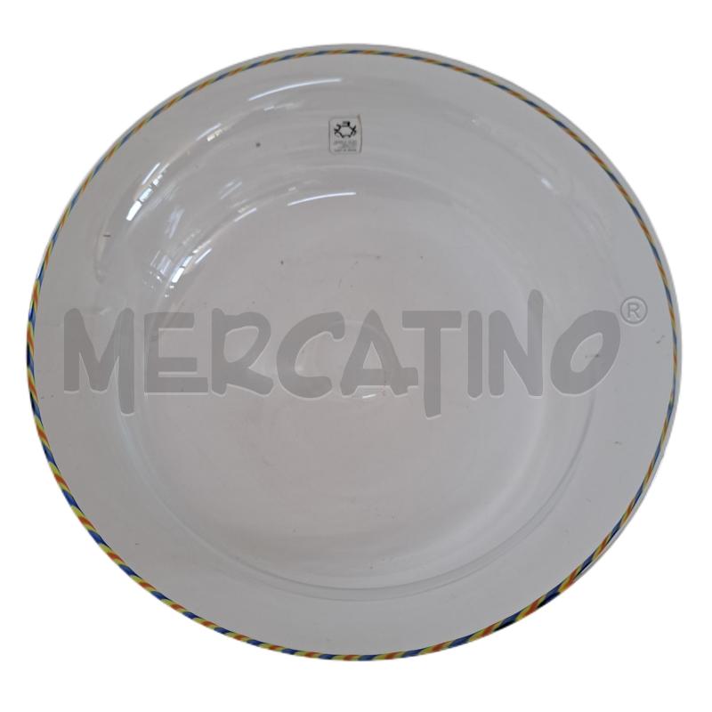 CENTROTAVOLA VETRO VINTAGE LEUGOS VETRO MADE IN ITALY - 27 X 9 CM. | Mercatino dell'Usato Ottaviano 1