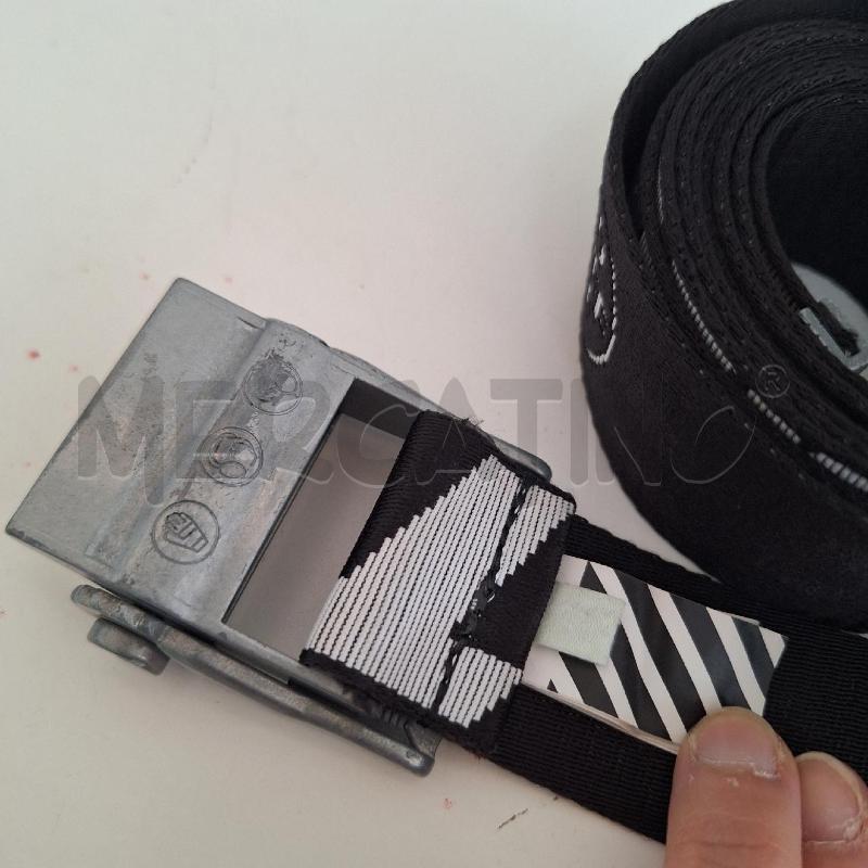 CINTURA OFF-WHITE NERO | Mercatino dell'Usato Ottaviano 2