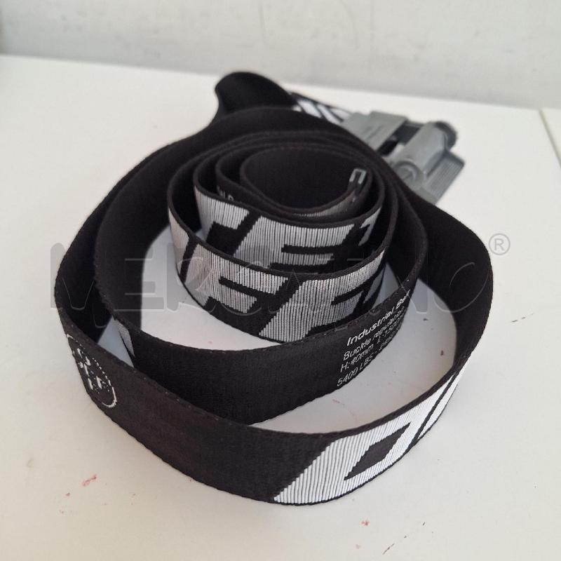 CINTURA OFF-WHITE NERO | Mercatino dell'Usato Ottaviano 4