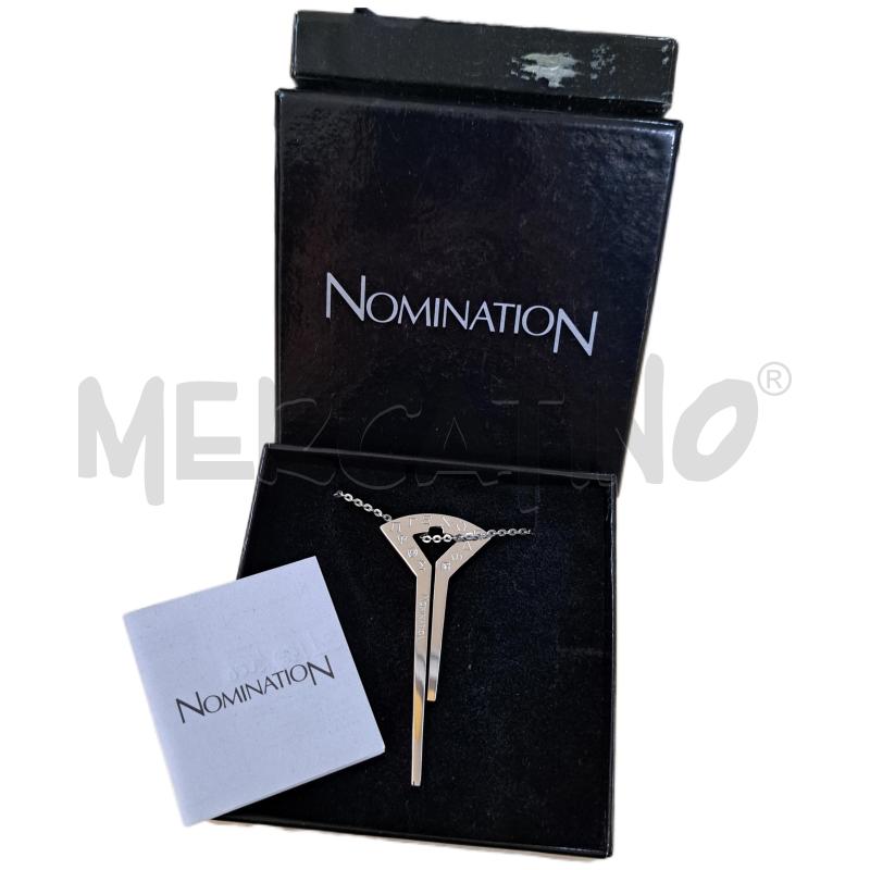 COLLANA NOMINATION CIONDOLO LETTERE  | Mercatino dell'Usato Ottaviano 1