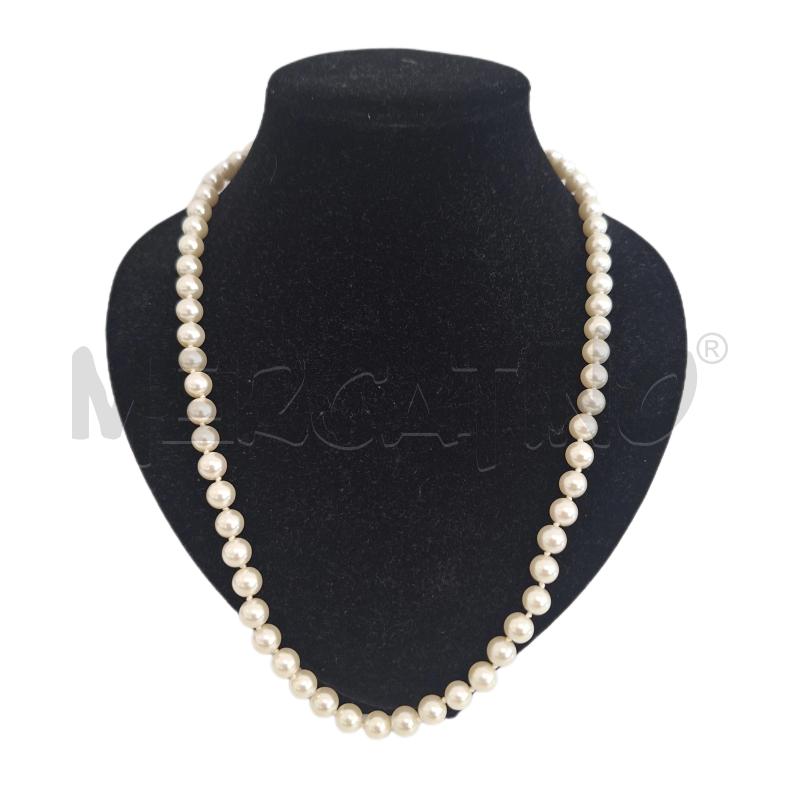 COLLANA PERLAS MAJORCA BIANCO | Mercatino dell'Usato Ottaviano 1