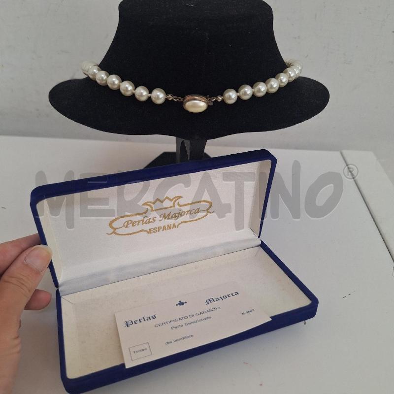 COLLANA PERLAS MAJORCA BIANCO | Mercatino dell'Usato Ottaviano 4