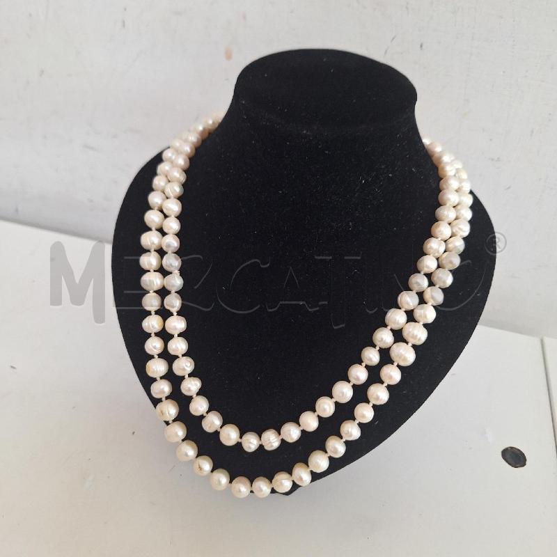 COLLANA PERLE DI FIUME BAROCCHE  | Mercatino dell'Usato Ottaviano 2
