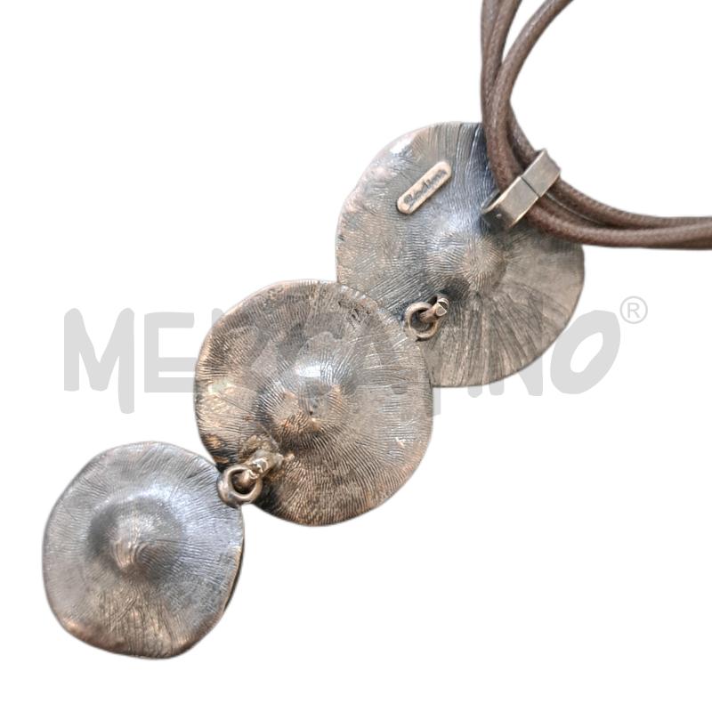 COLLANA SODINI BIJOUX MULTIFILO PENDENTE A TRE  | Mercatino dell'Usato Ottaviano 3